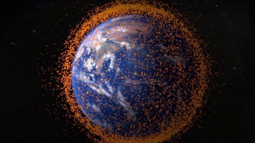 Земля в космическом мусоре: айтишники создали 3D-симуляцию «захламленной» планеты (видео)