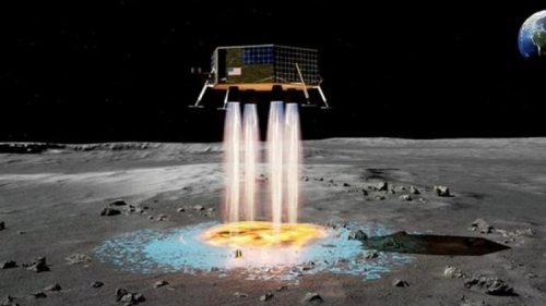 На Луне и Марсе корабли будут создавать посадочные площадки при призем...