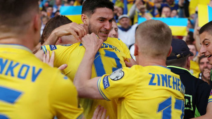Сборная Украины вышла в финал плей-офф ЧМ-2022