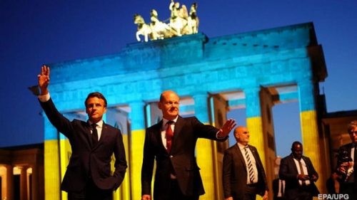 СМИ назвали дату визита Шольца и Макрона в Киев