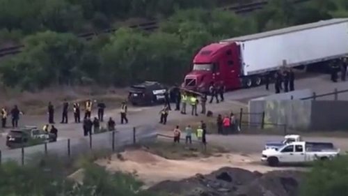 В Техасе нашли грузовик с мертвыми мигрантами