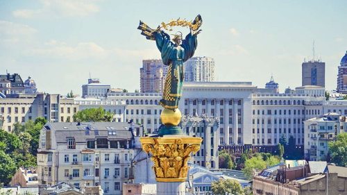 Киев — первый город с токенизированным логотипом