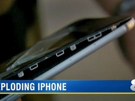iPhone 6 Plus вспыхнул во время подзарядки