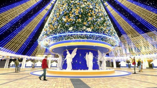 В Киеве начали устанавливать первую новогоднюю елку: что о ней известн...
