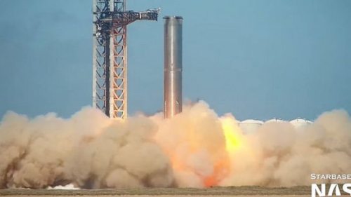 SpaceX провела мощнейшие испытания двигателей корабля Starship (видео)