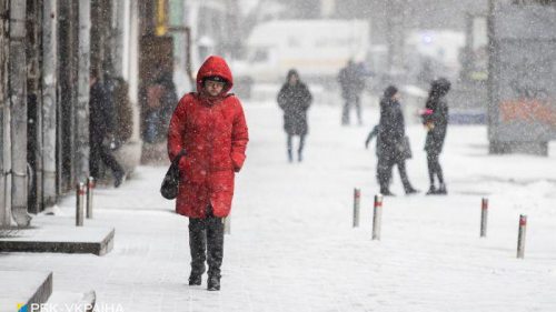 До 8 см снег и -10. На Украину надвигается непогода и первые морозы