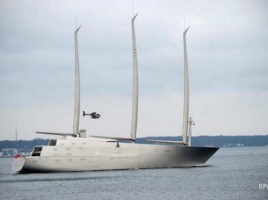 В Германии построили супер-яхту для российского миллиардера (видео)
