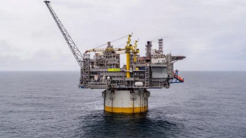 На морском шельфе возле Норвегии открыли крупное месторождение газа
