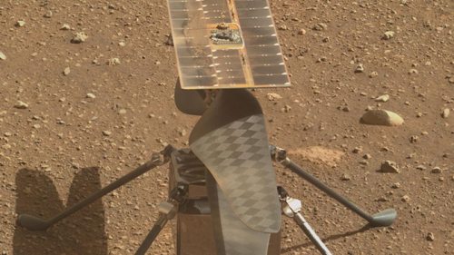 Ingenuity установил новый рекорд на Марсе (видео)