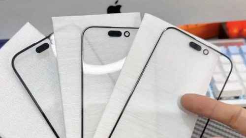 В сети показали, как выглядят стекла для iPhone 15, 15 Pro и 15 Pro Max – с Dynamic Island