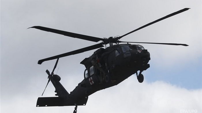 В США столкнулись военные вертолеты (фото)