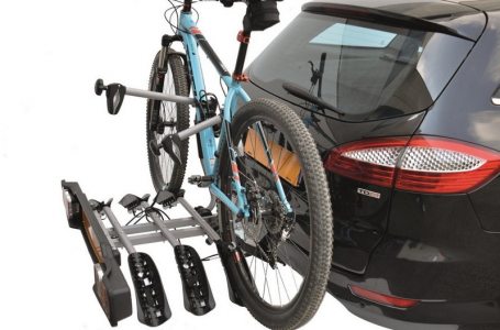 багажник для велосипеда на фаркоп автомобиля