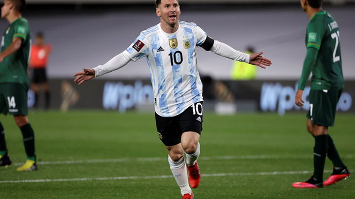 Месси забил самый быстрый гол в карьере и помог Аргентине победить
