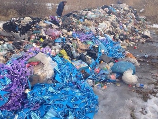 Нелегальный вывоз мусора из Львова нашли в Полтавской области