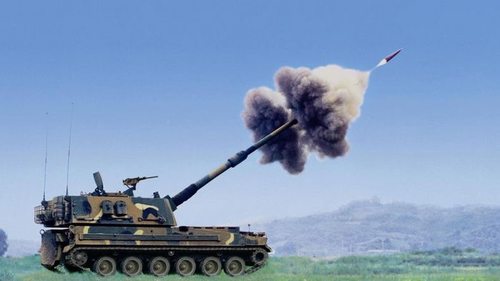 Южная Корея создала артиллерийский боеприпас повышенной дальности