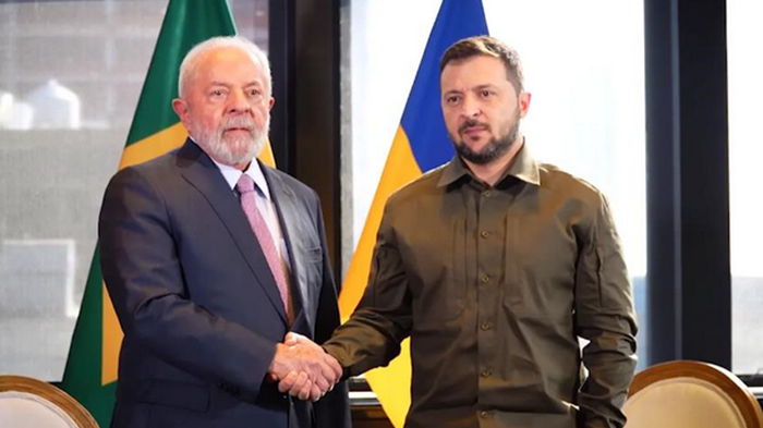 Владимир Зеленский встретился с президентом Бразилии
