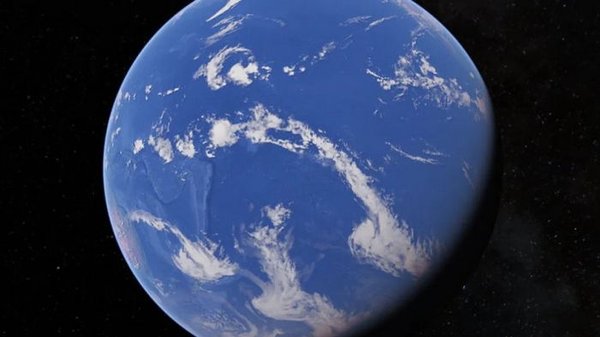 Без единого кусочка суши. Почему на фото из космоса Земля выглядит как водный мир