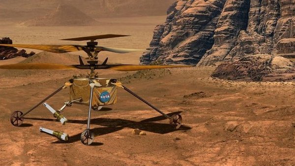 Новый марсианский вертолет NASA проходит испытания в двух разных мирах...