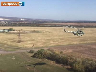 Высший пилотаж: опубликовано видео мастерства украинских вертолетчиков в АТО