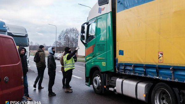 Польские перевозчики анонсировали новую акцию на границе с Украиной