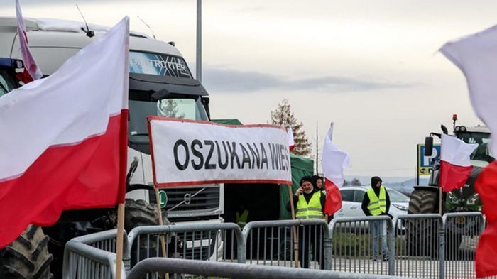 Польские фермеры снова заблокируют границу с Украиной 4 января