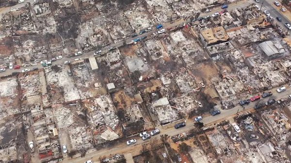 Лесные пожары в Чили унесли не менее 112 жизней