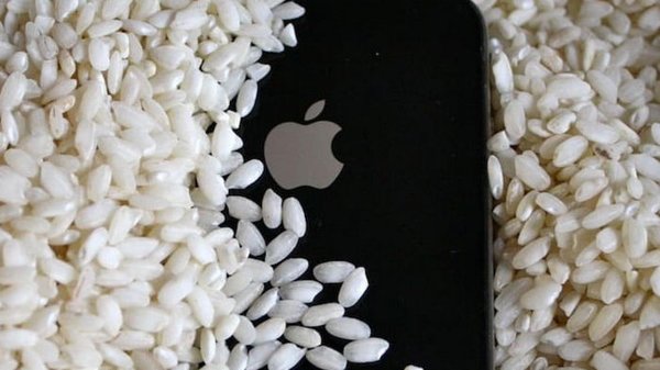 Apple просит не сушить мокрые iPhone в рисе