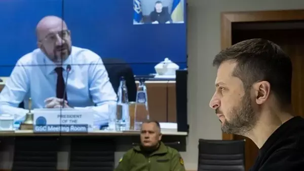 Зеленский провел переговоры с главой Евросовета