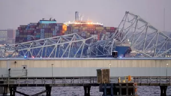 Обвал моста в США: в штате Мэриленд объявили чрезвычайную ситуацию