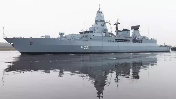 Немецкий фрегат перехватил ракету хуситов в Красном море