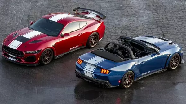 Карбон, магний и 830 сил: презентован самый мощный Ford Mustang 2024 (...