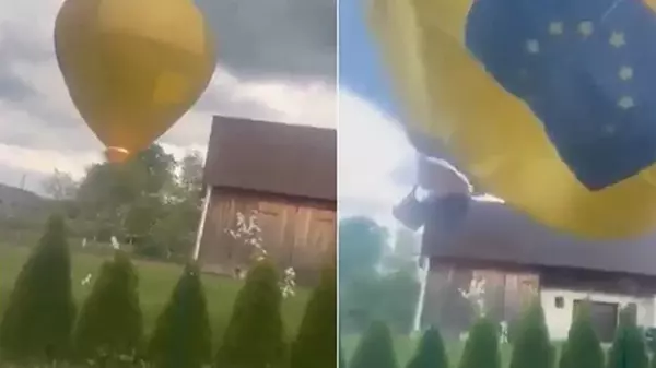 В Литве упал воздушный шар: семь травмированных