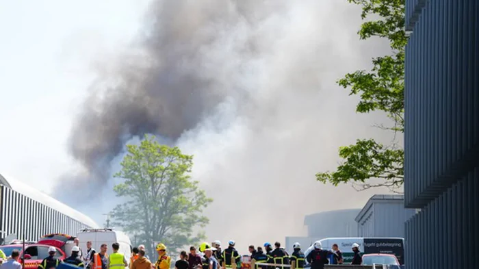 В Дании произошел пожар на территории фармацевтического гиганта