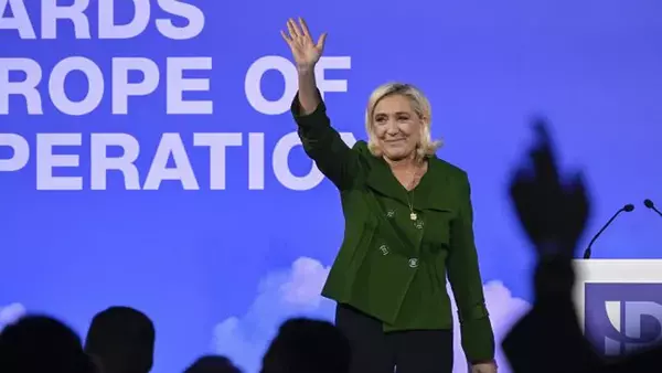 Политсила Ле Пен может получить монобольшинство в парламенте Франции, ...