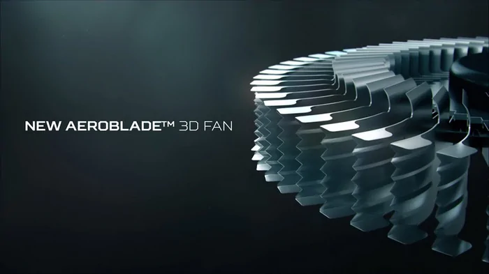 Технология AeroBlade 3D Fan