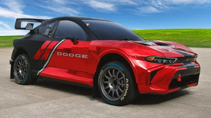 Более 1000 сил и 1,4 с до сотни: Dodge показали экстремальный электрокроссовер (фото)