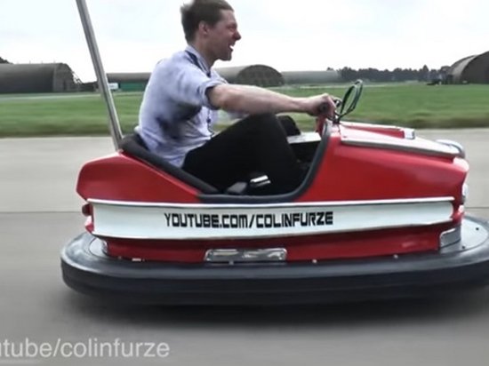 В «Top Gear» детское аттракционное авто разогнали до 164 км/час (видео)