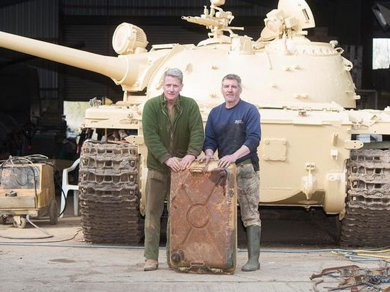 Коллекционер обнаружил в топливном отсеке своего танка слитки золота