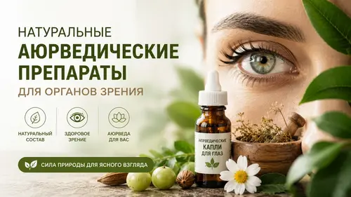 Натуральные аюрведические препараты для органов зрения