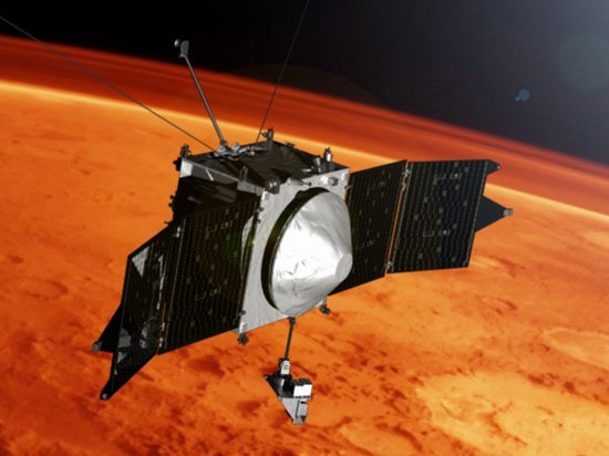 Космический аппарат NASA обнаружил металлы в атмосфере Марса