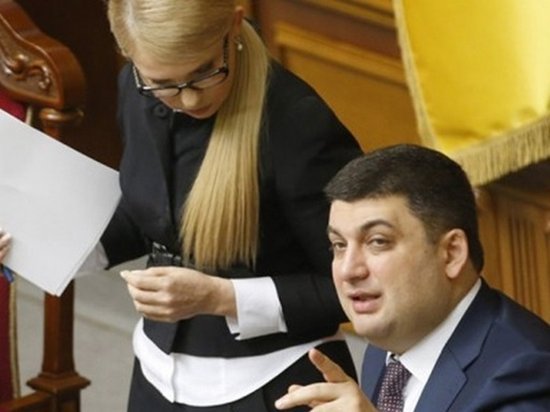 Гройсман предложил российскому Газпрому Тимошенко вместо денег за газ