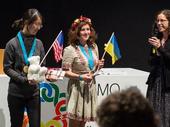 Украинская школьница заняла 1 место на математической олимпиаде в Цюрихе