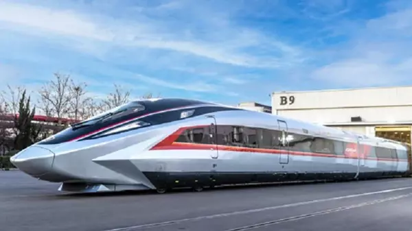 В Китае начались испытания сверхскоростного поезда