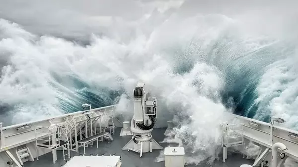 Самая страшная часть океана на земном шаре: здесь волны достигают 25 метров