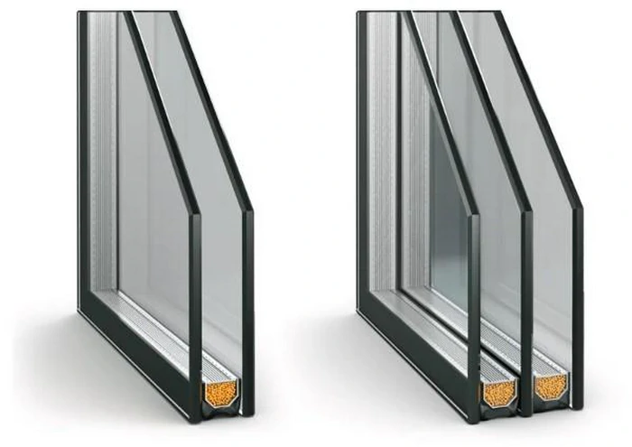 Однокамерные и двухкамерные стеклопакеты