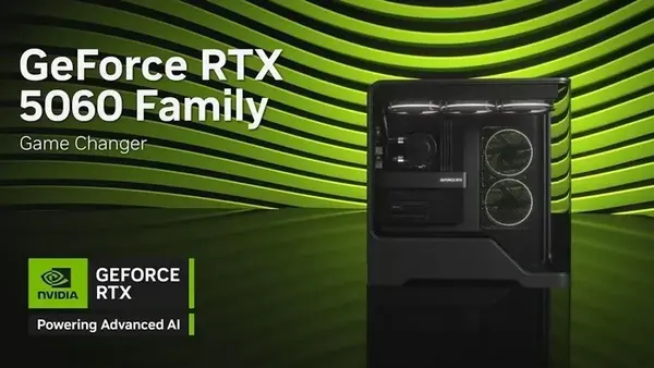 NVIDIA срочно обновила прошивку видеокарт RTX 5060 и 5060 Ti из-за жалоб на чёрные экраны