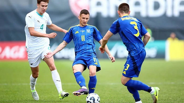 Сборная Украины одержала победу в матче с Новой Зеландией