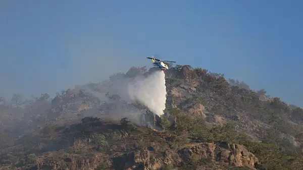 Лесные пожары на Крите привели к массовой эвакуации