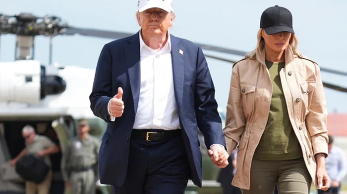 Трамп в Техасе ознакомился с последствиями наводнения