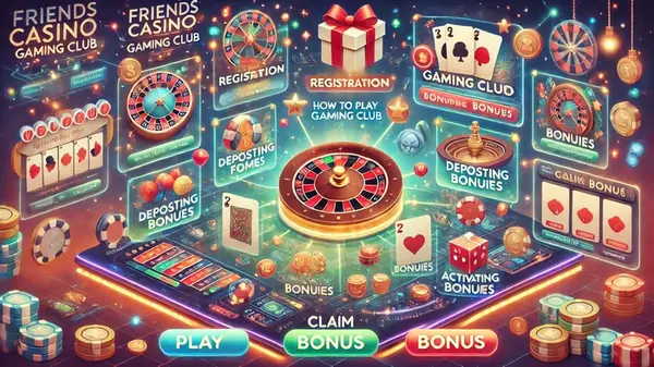 Игровой клуб Friends Casino: как играть и получать бонусы?